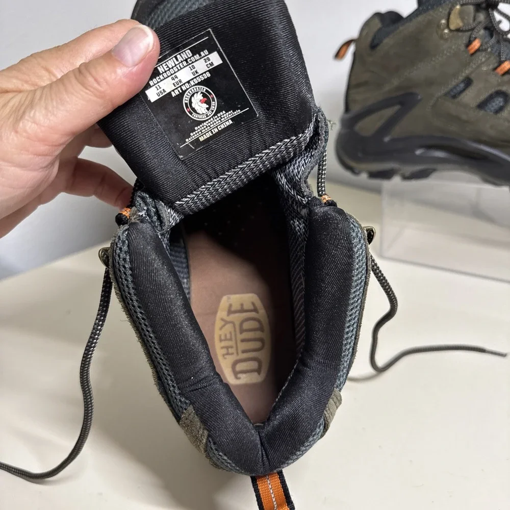 ROCKROOSTER Size 11 Newland  Hydro guard DoodYear Waterproof Hiking Shoes KS5536